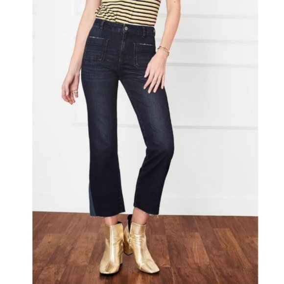 Anine Bing Denim - NWT Anine Bing High Waisted Contrast Insert Jeans